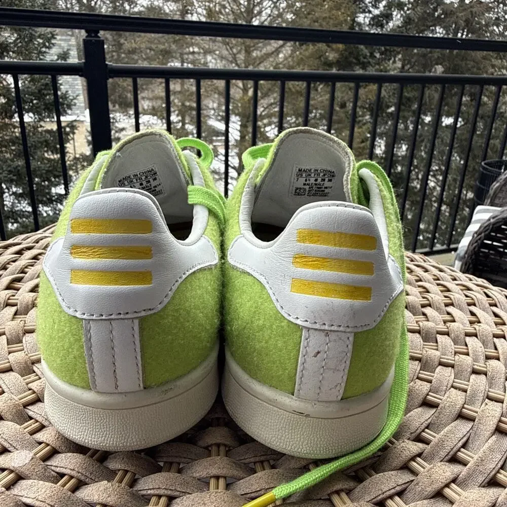 Pharrell Williams x Adidas Stan Smith Tennis Pack Green Size 7 US 6.5 UK